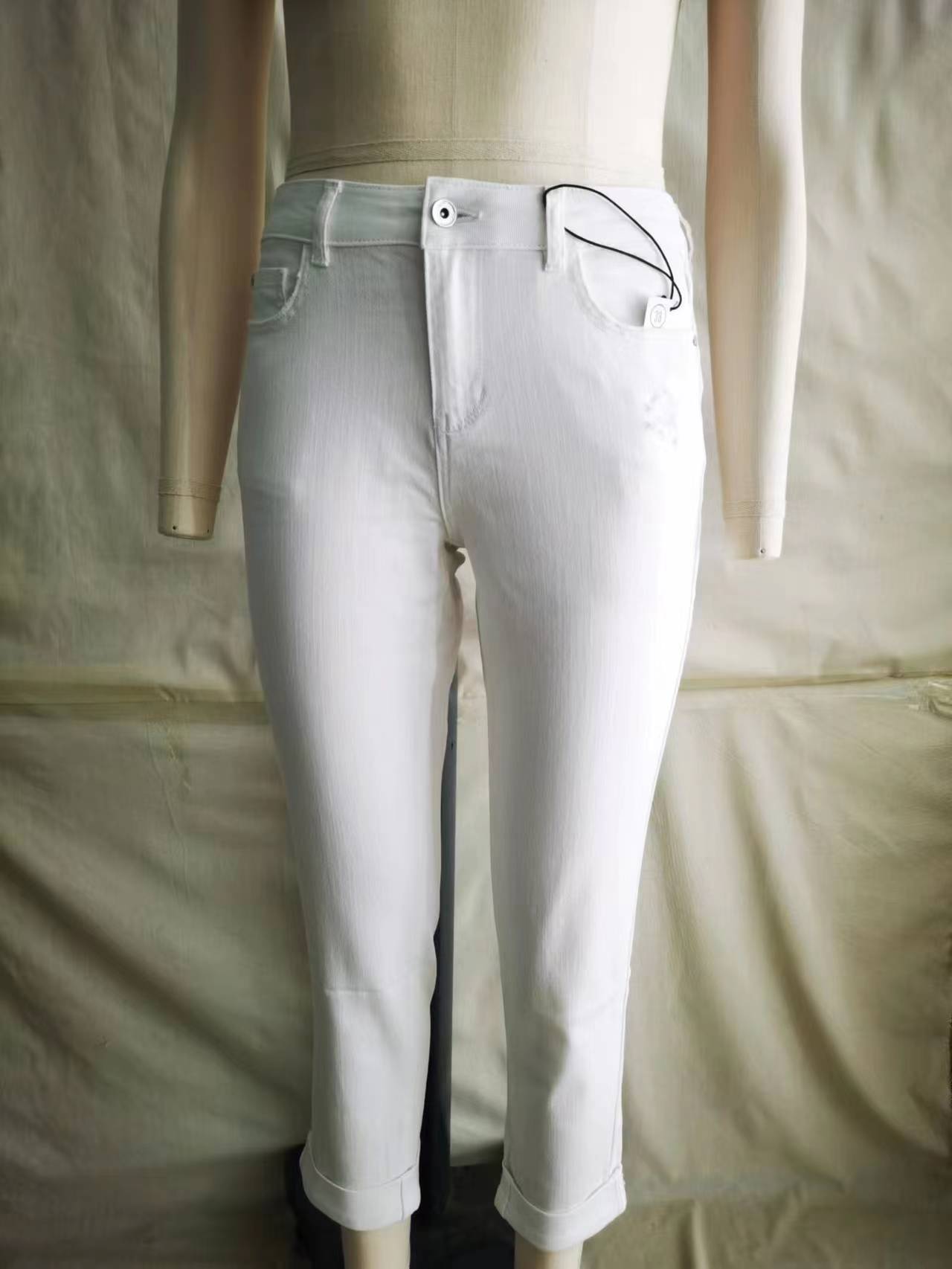 白色闊腿褲_青島紡聯集團進出口有限公司